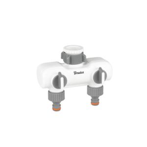 Bradas Rozdzielacz 2 x z zaworkami PREMIUM