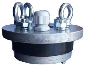 Głowica studni 110 przelot 32 ocynk