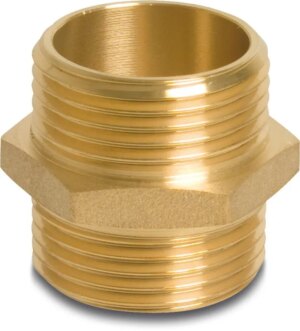 Nypel MET    1/4″ mosiądz